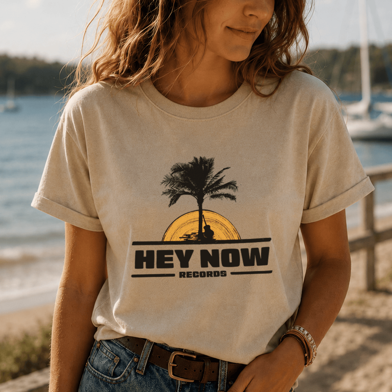 Palm Tree Logo Tee