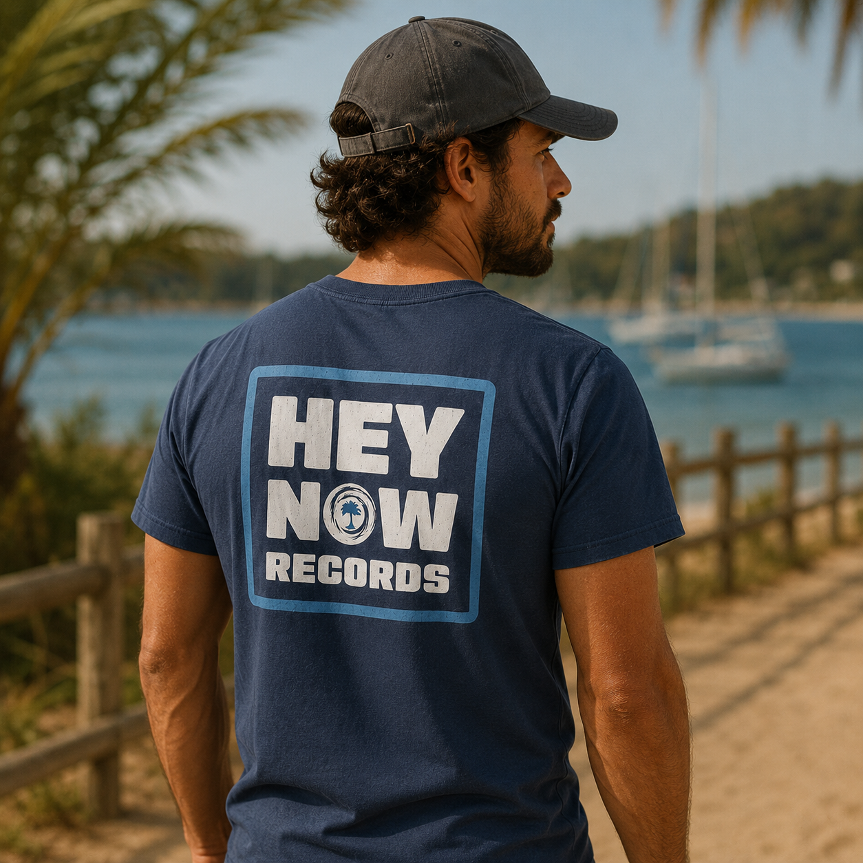 Navy Classic Logo Tee