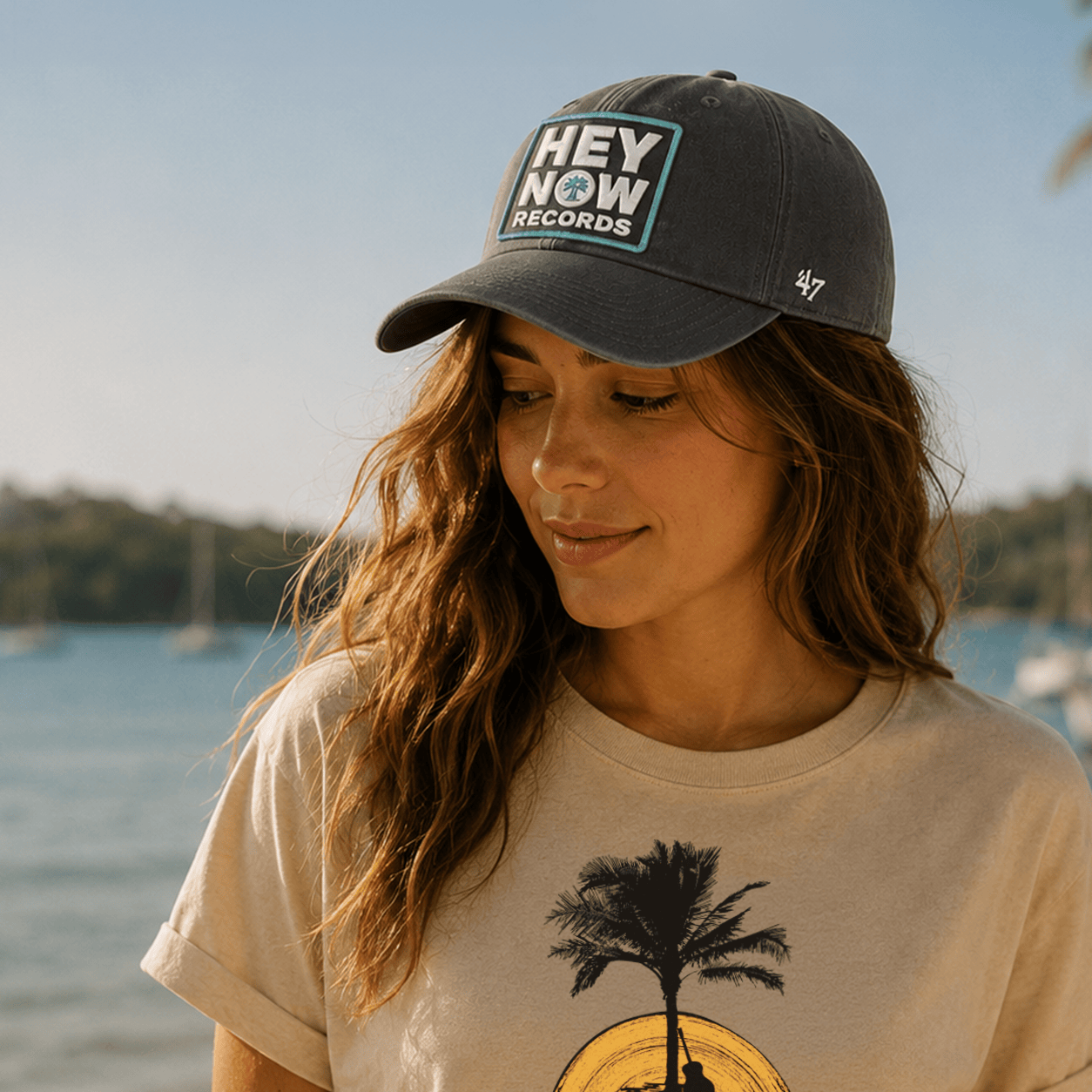 HEY NOW Records- Logo Hat
