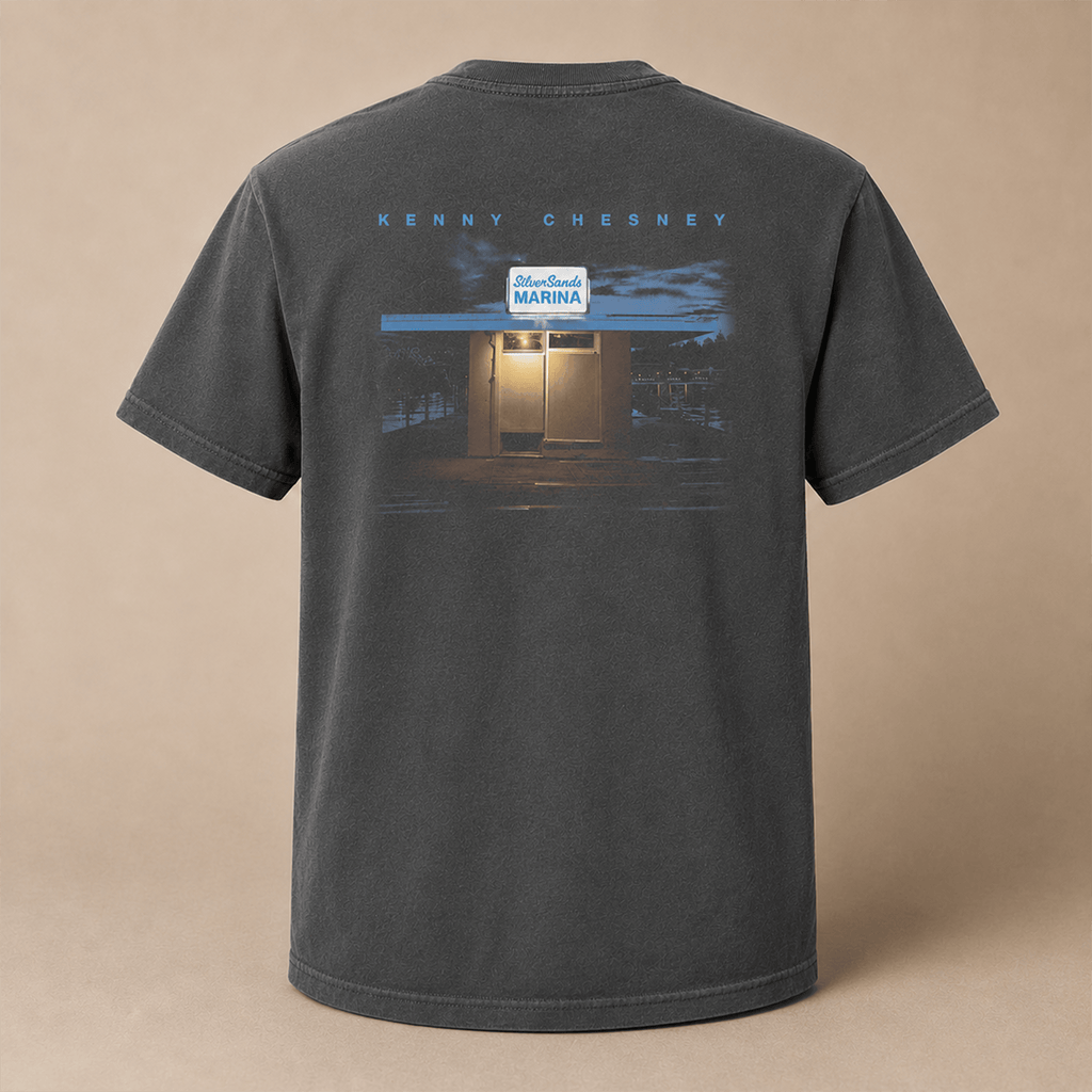 Silver Sands Marina Pepper T-Shirt with Carry On (7” Vinyl-Sphere Edition)