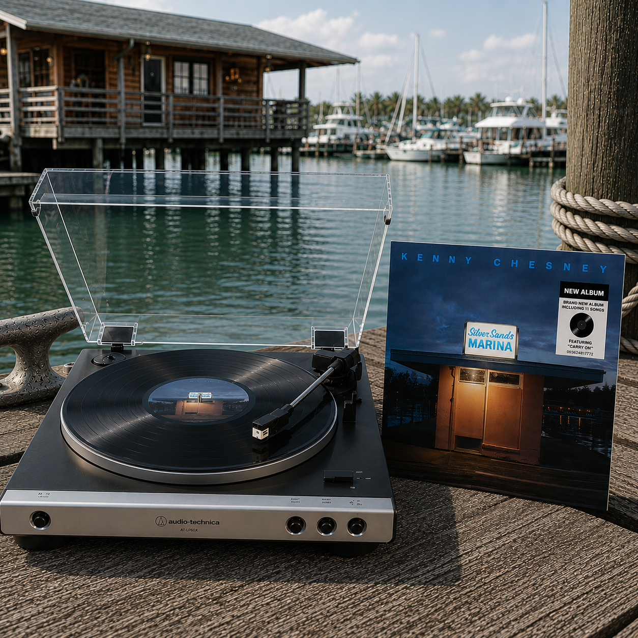 Silver Sands Marina (Vinyl) on dock