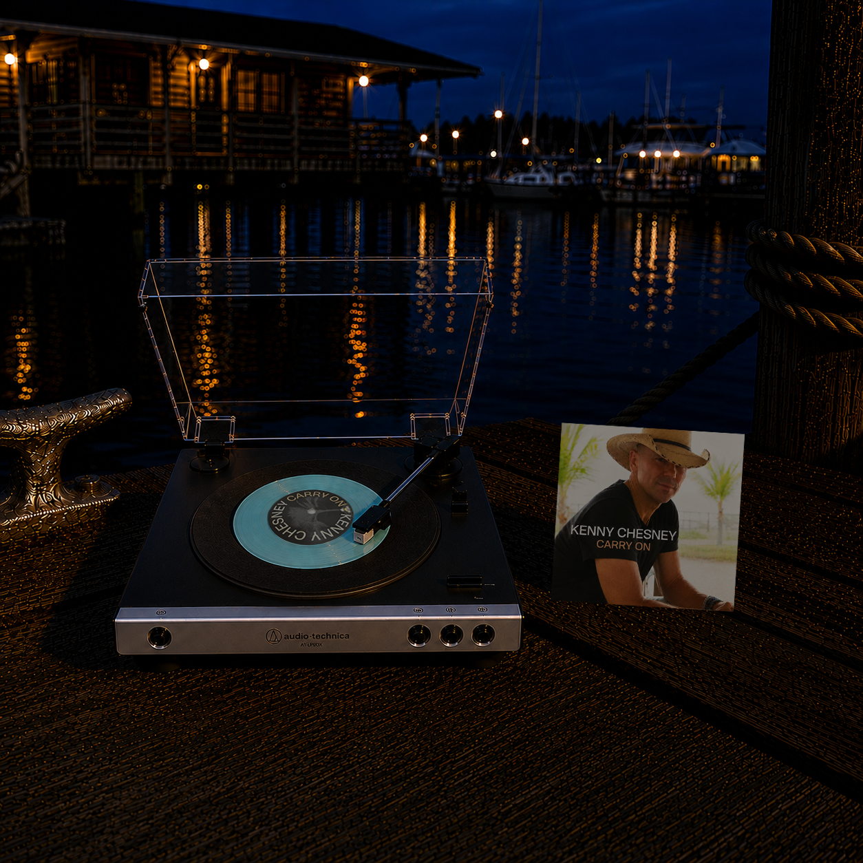 Carry On (7” Vinyl-Sphere Edition) on vinyl player